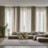 וילון פשתן סאן טקסטיל suntextile