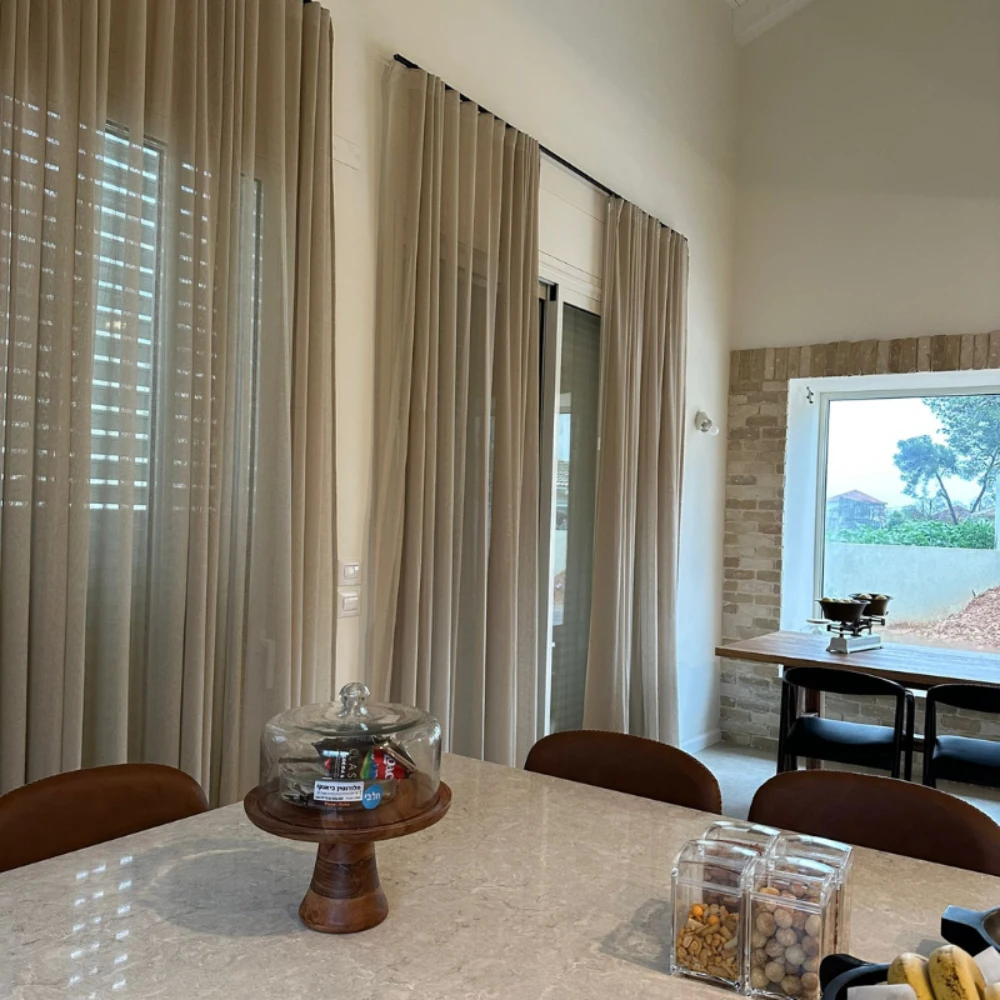 וילון פשתן סאן טקסטיל suntextile4